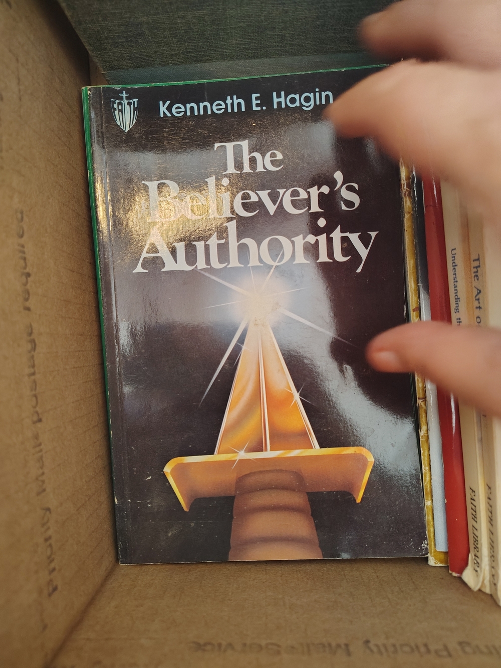 The Believer's Authority – Brown & Gold
